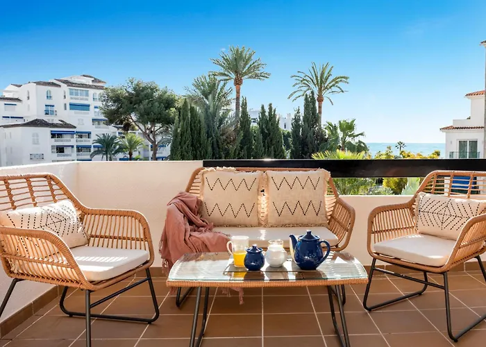 公寓 Banus Luminoso Con Vistas Al Mar