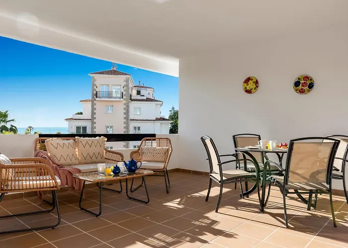 公寓 Banus Luminoso Con Vistas Al Mar *